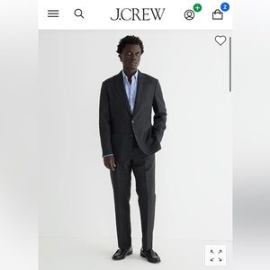 J Crew classic fit suit jacket